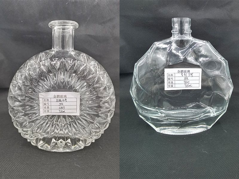 晶白酒瓶的选取